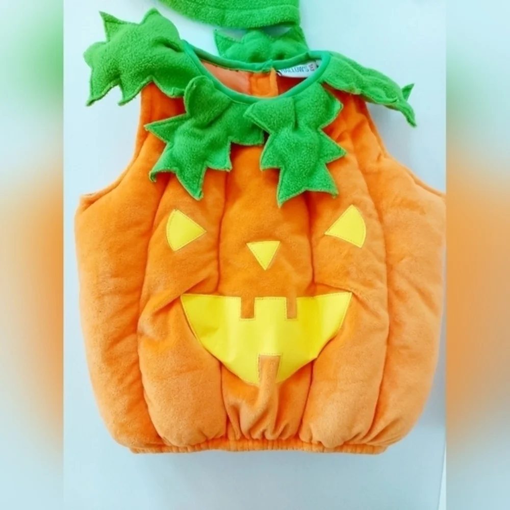 Jack O'lantern costume 2pc with hat‎ size 12 months